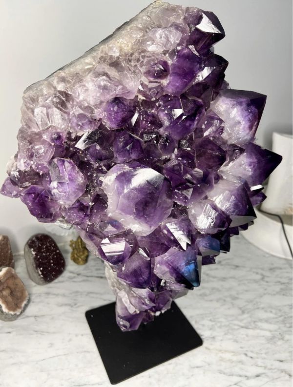 15,5 Kg Natural Amethyst geode cluster crystal specimen Healing & Protection. 