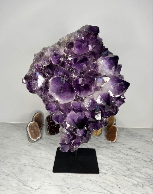 15,5 Kg Natural Amethyst geode cluster crystal specimen Healing & Protection. 