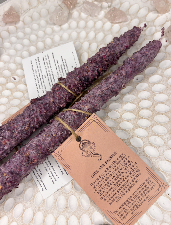Love and passion candles
